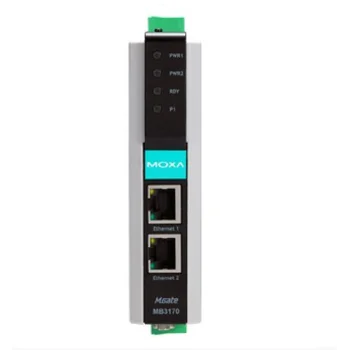 Преобразователь MGate MB3170 1-портовый преобразователь Modbus RTU/ASCII (RS-232/422/485) в Modbus TCP в промышленном исполнении Преобразователь MGate MB3170 1-портовый преобразователь Modbus RTU/ASCII (RS-232/422/485) в Modbus TCP в промышленном исполнении